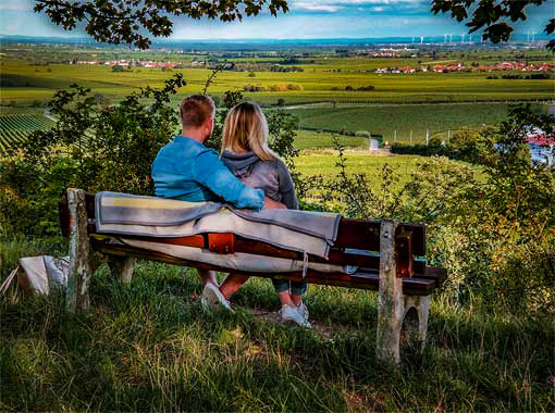 Paar auf Bank_Nachher Paar auf Bank_Nachher